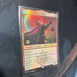 Mtg FOIL Zhao, The Moon Slayer - Prerelease Cards + Bonus Foils - Image 2