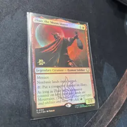 Mtg FOIL Zhao, The Moon Slayer - Prerelease Cards + Bonus Foils - Image 4
