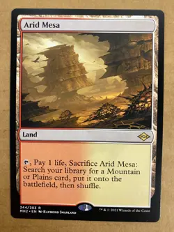 MTG 1x Arid Mesa # 244 Modern Horizons 2 Magic the Gathering Card x1 NM - Image 1