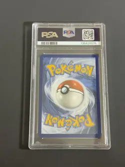 Pokemon TCG Pikachu EX Double Rare Holo Card 057/191 Surging Sparks PSA 9 Mint - Image 2