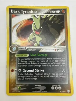 Dark Tyranitar 20/109 EX Team Rocket Returns Holo Rare Pokemon Card - Image 3