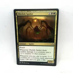 Obelisk Spider 141/199 Hour of Devastation MTG Magic The Gathering Card - Image 1