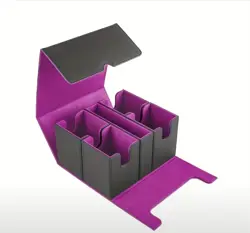 MTG Deck Box with Dice Tray, 5 in 1 Commander Deck Box Fits 840+ Sleeveless Card - Image 2