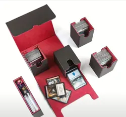 MTG Deck Box with Dice Tray, 5 in 1 Commander Deck Box Fits 840+ Sleeveless Card - Image 3