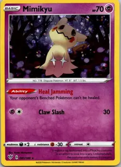 Mimikyu - (Cosmos Holo) Promo Miscellaneous Cards & Products 081/189 NM - Image 1