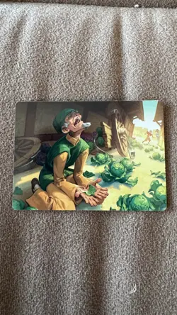 Unlucky Cabbage Merchant Art Card - Art Series: Avatar: The Last Airbender (ASTL - Image 1