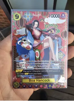 OP14-112 SP Boa Hancock ENGLISH NM One Piece Trading Card Game - Image 1