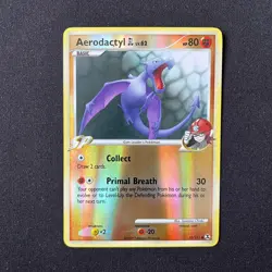 Aerodactyl GL Reverse Holo 55/111 Rising Rivals Pokemon Card - Image 2