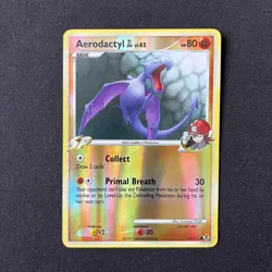 Aerodactyl GL Reverse Holo 55/111 Rising Rivals Pokemon Card - Image 4