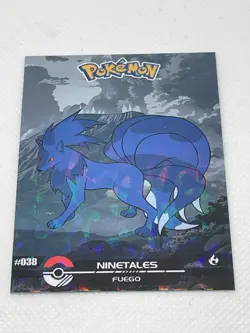 Ninetales #38 - Cracked Ice Holo - Crystal Dark Black 2025 - Pokemon Card - Image 4
