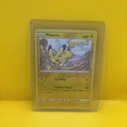 Pikachu Common SM - Burning Shadows 40/147 Lightning Reverse Holo Pokemon Card - Image 1