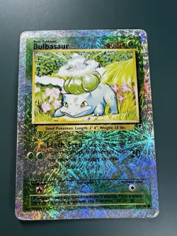 Pokemon TCG Bulbasaur Legendary Collection Reverse Holo Card 68/110 - MP - Image 1