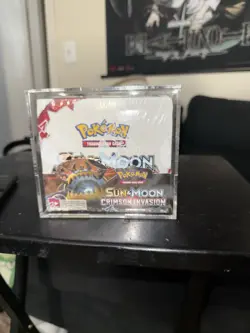 Pokemon Sun and Moon Crimson Invasion Booster Box Card Game - 16381249 820650812491 - Image 1