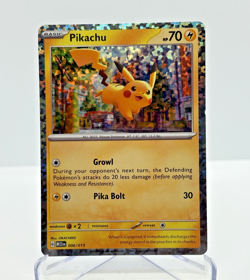 Pokemon Card Pikachu 006/015 Mcdonald's Promo 2023 Regular Holo NM - Image 1