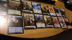 MTG Magic The Gathering Tales of Middle Earth Commander Token cards x20 LOTR NM - Image 1