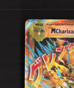 Mega M Charizard EX 13/108 Evolutions Ultra Rare Holo Pokemon Card LP - Image 3