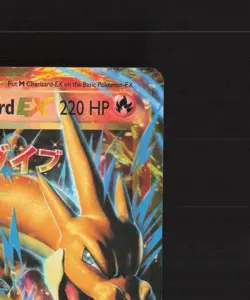 Mega M Charizard EX 13/108 Evolutions Ultra Rare Holo Pokemon Card LP - Image 4