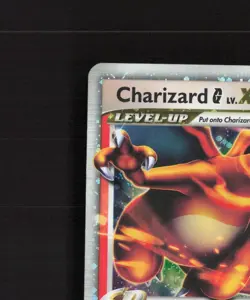 Charizard G LV.X DP45 Diamond & Pearl Black Star Promo Holo Pokemon Card MP - Image 3