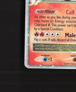 Charizard G LV.X DP45 Diamond & Pearl Black Star Promo Holo Pokemon Card MP - Image 5