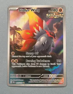 Slither Wing 203/182 Paradox Rift Illustration Rare Pokemon Card NM - Image 1