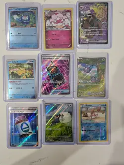 Pokemon Lot Of 100 Cards-Full Arts, Ex’s, Sir’s, Pokeballs, Holos, & More - Image 5