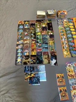 HUGE LOT 500+ VTG Topps Pokemon TV Animation Cards 65 HOLOS Charizard Series 1-3 - Image 2