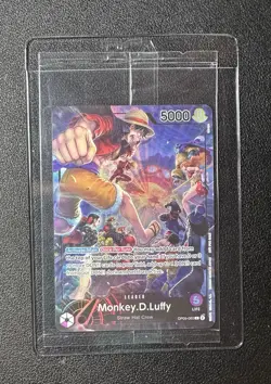Monkey D Luffy PSA Magazine One Piece Promo Card OP05-060 English NM (Sealed) - Image 3