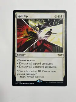 Split Up Duskmourn: House of Horror Magic the Gathering MTG Card - Image 1