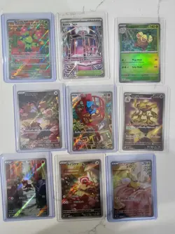 Pokemon Lot Of 100 Cards-Full Arts, Ex’s, Sir’s, Pokeballs, Holos, & More - Image 4