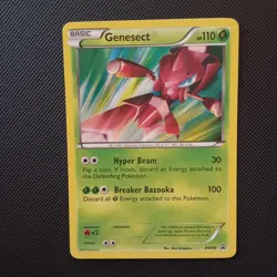 Genesect BW99 Black Star Holo Rare Promo Shiny Pokemon Card - Image 1