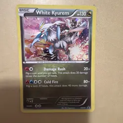 White Kyurem BW59 Black Star Promo Holo Rare Pokemon TCG Card LP - Image 1