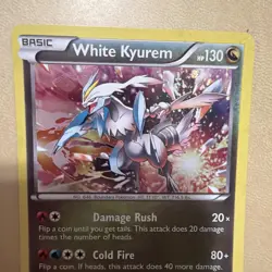White Kyurem BW59 Black Star Promo Holo Rare Pokemon TCG Card LP - Image 2
