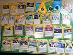 Vintage Pokemon Trainer Lot WotC 1999-2000 Base Set & Gym Challenge - 32 Cards - Image 1