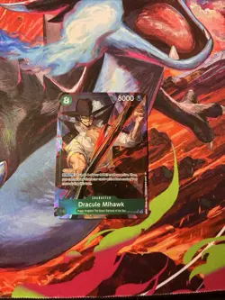 Dracule Mihawk OP12-030 AA SR One Piece Card English Nm - Image 1
