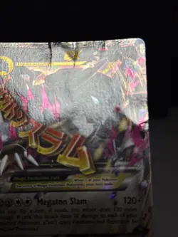 Pokemon Card M Aggron EX 94/160 Primal Clash XY Mega Ultra Rare Holo Played 2 - Image 4