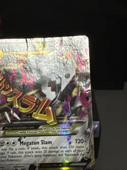 Pokemon Card M Aggron EX 94/160 Primal Clash XY Mega Ultra Rare Holo Played 2 - Image 5