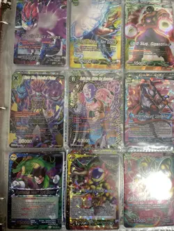 Giant Collection Of Dragon Ball Super Holo Cards. Scr, Spr, Sr More. - Image 1