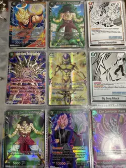 Giant Collection Of Dragon Ball Super Holo Cards. Scr, Spr, Sr More. - Image 3