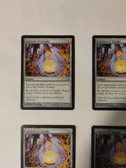 4 X Lantern of Insight Fifth Dawn Light Play MTG Magic the Gathering - Image 3