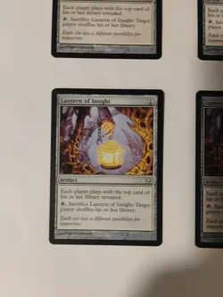 4 X Lantern of Insight Fifth Dawn Light Play MTG Magic the Gathering - Image 5