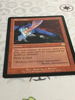 D1223 MAGIC GATHERING TORMENT OVERMASTER #104 MP R MTG - Image 2