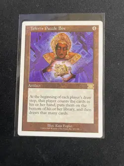 Mtg X1 Teferi’s Puzzle Box 6th Edition Magic The Gathering - Image 1