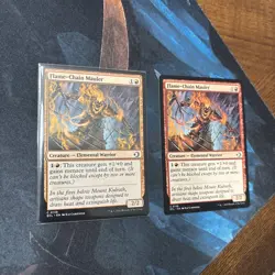 Mtg ULTRA RARE Flame-Chain Mauler FADED MISPRINT - Lorwyn Eclipsed + Bonus Foils - Image 1