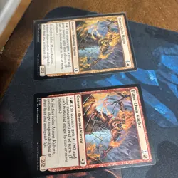 Mtg ULTRA RARE Flame-Chain Mauler FADED MISPRINT - Lorwyn Eclipsed + Bonus Foils - Image 2