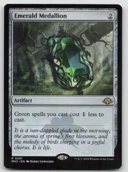 Emerald Medallion MH3 #291 Normal NM - Image 1