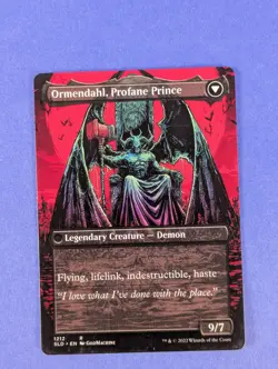 MTG: Secret Lair Drop: Westvale Abbey / Ormnendahl, Profane Prince #1212 Rare LP - Image 2