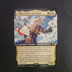 Tidus, Yuna's Guardian (Extended Art) - NM - Final Fantasy - MTG - Image 1