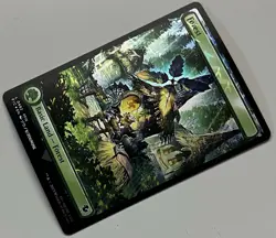MTG FF Commander Basic Land Forest COMMON CHOCOBO TRACK FOIL #0482 - Image 4