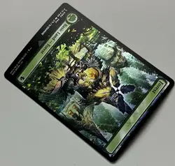 MTG FF Commander Basic Land Forest COMMON CHOCOBO TRACK FOIL #0482 - Image 5