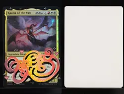 MTG Magic AP Artist Proof Kaalia of the Vast Foil Promo Signed Justyna Dura - Image 1